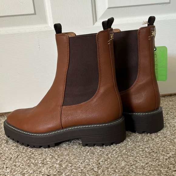 Sam Edelman Ankle Waterproof Brown Boots - Picture 6 of 10
